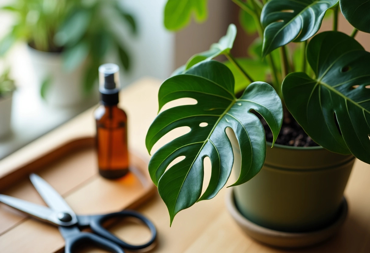 feuille monstera